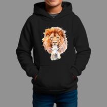 Moletom Canguru Infantil Basico Masculino Casual Confortável Inverno Blusa De Frio Leon Cabra Moletom Canguru Infantil Basico Masculino Casual Confortável Inverno Blusa De Frio Leon Cabra