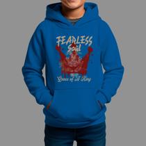 Moletom Canguru Infantil Basico Masculino Casual Inverno Blusa De Frio Ferdeles