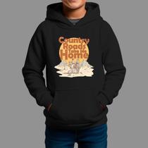 Moletom Canguru Infantil Basico Masculino Casual Inverno Capuz e Bolso Country Read