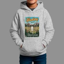 Moletom Canguru Infantil Basico Masculino Moda De Country confortável Tecido Macio Hunting