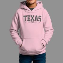 Moletom Canguru Infantil Basico Masculino Streetwear Casual Moda De Rua Inverno Blusa De Frio Texas