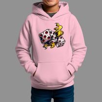 Moletom Canguru Infantil Basico Masculino Streetwear Moda De Rua Confortável Inverno Blusa De Frio Dados