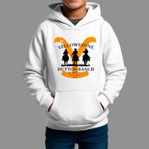 Moletom Canguru Infantil Basico Moda Country Tecido Macio Yellow Stone