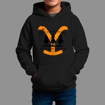 Moletom Canguru Infantil Basico Moda Country Tecido Macio Yellow Stone