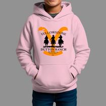 Moletom Canguru Infantil Basico Moda Country Tecido Macio Yellow Stone