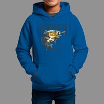 Moletom Canguru Infantil Country Casual Moda Country Tecido Macio Hooked