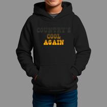 Moletom Canguru Infantil Country Moda De Country confortável Tecido Macio Cool Again