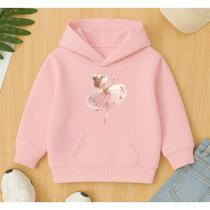 Moletom Canguru Infantil Estampa Bailarina Delicana Garota Escola Creche Linda Aconchego Inverno Moletom Canguru Infantil Estampa Bailarina Delicana Garota Escola Creche Linda Aconchego Inverno