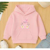 Moletom Canguru Infantil Estampa Coelhinha Be Kind Fofa Coleção De Inverno Frio Agasalho Escola Moletom Canguru Infantil Estampa Coelhinha Be Kind Fofa Coleção De Inverno Frio Agasalho Escola