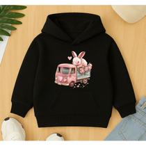 Moletom Canguru Infantil Estampa Combi Rosa De Coelhinha Linda Menina Garota Agasalho Blusa De Frio Moletom Canguru Infantil Estampa Combi Rosa De Coelhinha Linda Menina Garota Agasalho Blusa De Frio