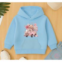 Moletom Canguru Infantil Estampa Combi Rosa Ursinho Fofo Delicado Feminino Menina Garota Lindo Crech Moletom Canguru Infantil Estampa Combi Rosa Ursinho Fofo Delicado Feminino Menina Garota Lindo Crech