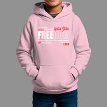 Moletom Canguru Infantil Masculino Streetwear Casual Confortável Inverno Blusa De Frio Freedon