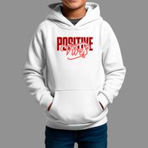 Moletom Canguru Infantil Masculino Streetwear Casual Confortável Inverno Blusa De Frio Tecido Macio Positive Vires