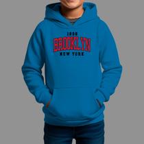 Moletom Canguru Infantil Masculino Streetwear Casual Confortável Tecido Macio Broklin 1998