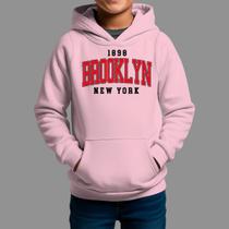 Moletom Canguru Infantil Masculino Streetwear Casual Confortável Tecido Macio Broklin 1998