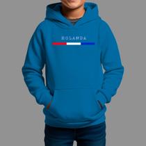 Moletom Canguru Infantil Masculino Streetwear Casual Inverno Blusa De Frio Holanda
