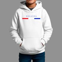 Moletom Canguru Infantil Masculino Streetwear Casual Inverno Blusa De Frio Holanda