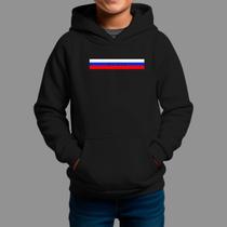 Moletom Canguru Infantil Masculino Streetwear Casual Moda De Rua Tecido Macio Russia