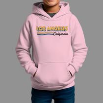Moletom Canguru Infantil Masculino Streetwear Moda De Rua Confortável Inverno Blusa De Frio Los Angeles