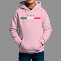 Moletom Canguru Infantil Masculino Streetwear Moda De Rua Inverno Blusa De Frio Italy