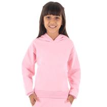 Moletom Canguru Infantil Menina com Capuz Benellys