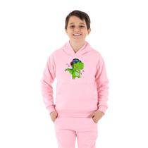 Moletom Canguru Infantil Menino Dino Música Benellys