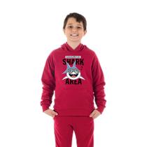 Moletom Canguru Infantil Menino Shark Benellys Moletom Canguru Infantil Menino Shark Benellys