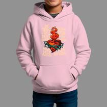 Moletom Canguru Infantil Religiosa Moda De Religiosa Confortável Tecido Macio A Vida