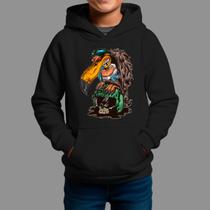 Moletom Canguru Infanto Juvenil Streetwear Casual Moda De Rua Tecido Macio Tuc Asas