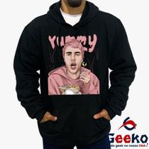 Moletom Canguru Justin Bieber Algodão Yummy Geeko Moletom Canguru Justin Bieber Algodão Yummy Geeko