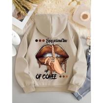 Moletom Canguru Keep Your Voiced Down (COSTAS) Com Capuz E Bolso Casaco Feminino Masculino Flanelado Moletom Canguru Keep Your Voiced Down (COSTAS) Com Capuz E Bolso Casaco Feminino Masculino Flanelado