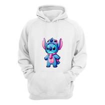 Moletom Canguru Lilo Stitch Agasalho de Frio Flanelado Unissex