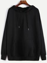 Moletom Canguru Liso Com Capuz e Bolso Unissex Adulto Moletom Canguru Liso Com Capuz e Bolso Unissex Adulto