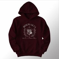 Moletom Canguru Livros Harry, Casas Hp