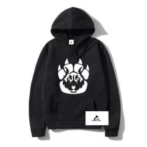 Moletom Canguru Lobo Wolf Cachorro Blusa de Frio Unissex