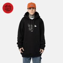 Moletom Canguru Lost Sheep On Fire Oversized Moletom Canguru Lost Sheep On Fire Oversized