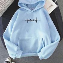 Moletom Canguru Love Batimentos Blusa De Frio Unissex