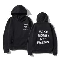 Moletom Canguru Make Money Not Friends Capuz E Bolso Unissex Moletom Canguru Make Money Not Friends Capuz E Bolso Unissex
