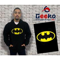 Moletom Canguru Masculino Batman Geeko Moletom Canguru Masculino Batman Geeko