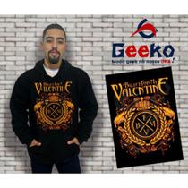 Moletom Canguru Masculino Bullet for My Valentine Rock Geeko