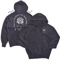 Moletom Canguru Masculino Com Estampa Streetwear Standout 011
