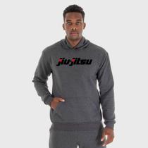 Moletom Canguru Masculino Jiu Jitsu com Capuz e Bolso