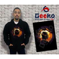 Moletom Canguru Masculino Pantera Negra Black Panther Geeko