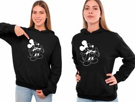 black rebel moletom com capuz mickey mouse