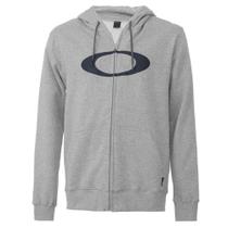 Moletom Canguru Oakley Ellipse Pullover Cinza