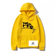 Moletom Canguru Passarinho Ave Blusa de Frio Unissex