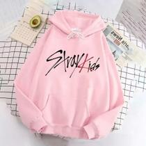 Moletom Canguru Personalizado Stray Kids Unissex Moletom Canguru Personalizado Stray Kids Unissex