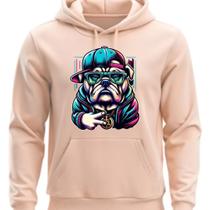 Moletom Canguru Personalizdo Dog Style Com Capoz