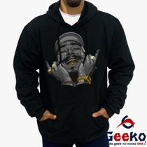 Moletom Canguru Post Malone Algodão Geeko