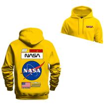 Moletom Canguru Premium Estampado Algodão Amerika Frente Costas